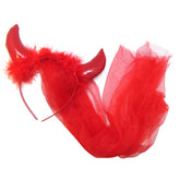 CINTILLO DIABLA VELO ROJO